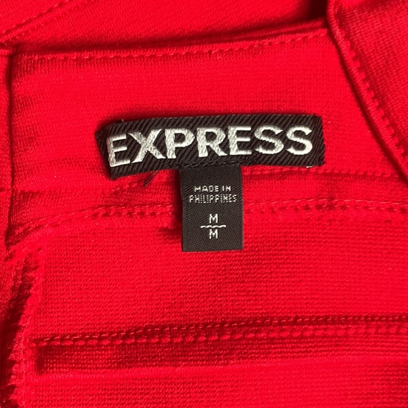 Sexy Red Body-con Dress size M - Picture 4 of 4